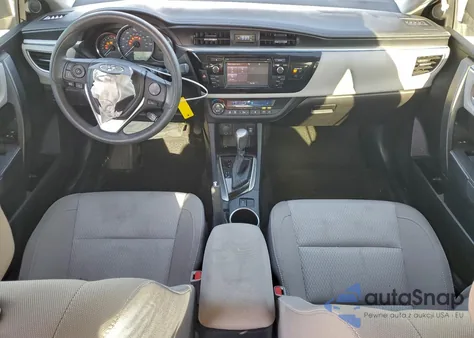 2016 Toyota Corolla L z USA, uszkodzony, nr VIN 2T1BURHE4GC692488